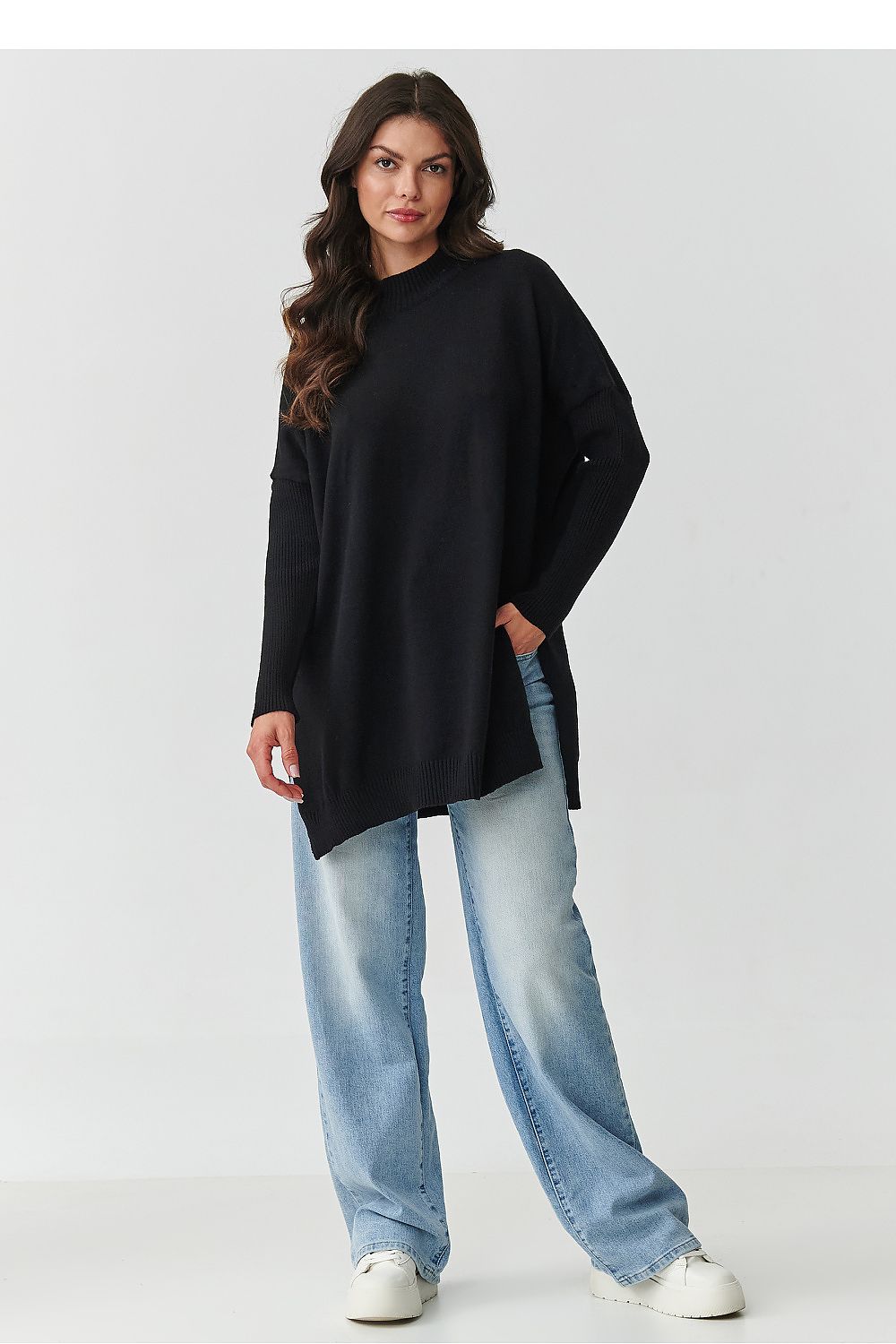 Pullover model 217402 Makadamia